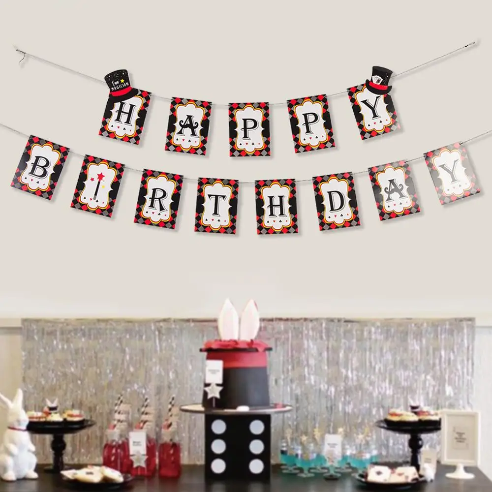 Волшебные украшения для дня рождения реквизит детской Фотокабины на день Я один