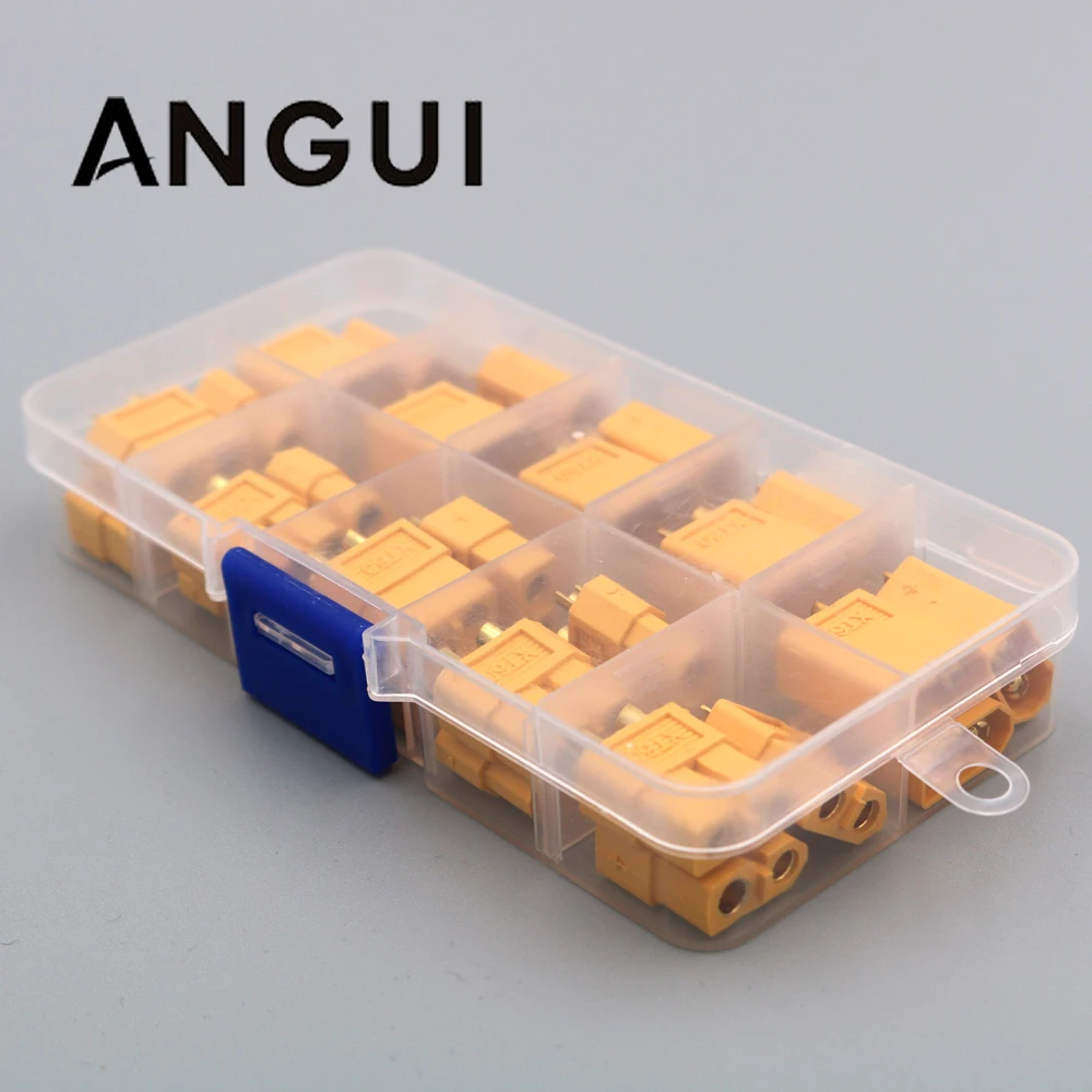 15 пар упаковка коробки XT 60 А (макс.) штепсельные Разъемы разъем провод с