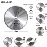 1pc 185mm210mm250mm carbide circular saw blade 80t 30mm bore wheel discs for wood mdf cutting woodworking accessories