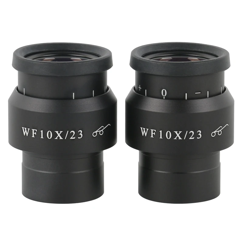 Окуляр WF10X WF15X WF30X WF10X/23 для стереомикроскопа 1 пара с широким полевым окуляром
