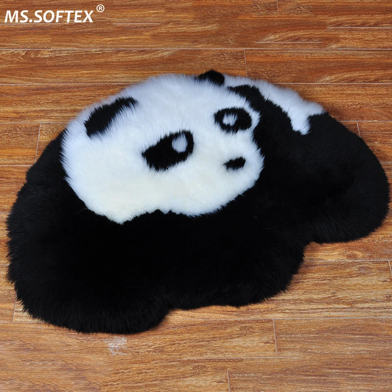 MS.Softex Искусственная овчина плюшевые меховые подушки для сиденья Мультяшные