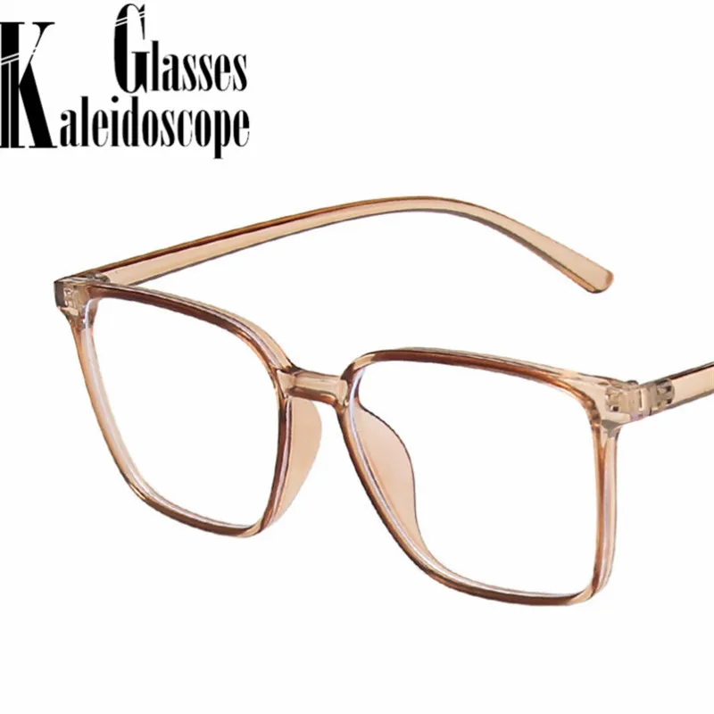 Оправа для очков унисекс квадратная прозрачная с защитой от синего света |