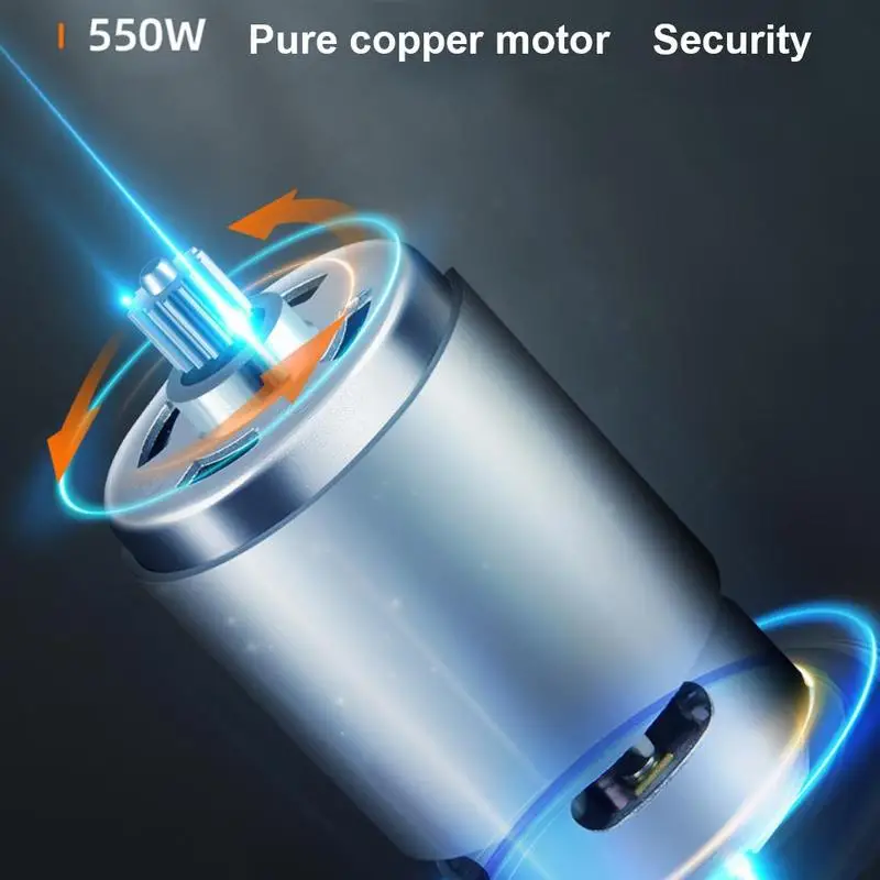 

Mini Electric Chainsaw 21V 550w Rechargeable No Battery Wood Cutting Tool Woodworking Universal Adjustable Chain Pruning Saw