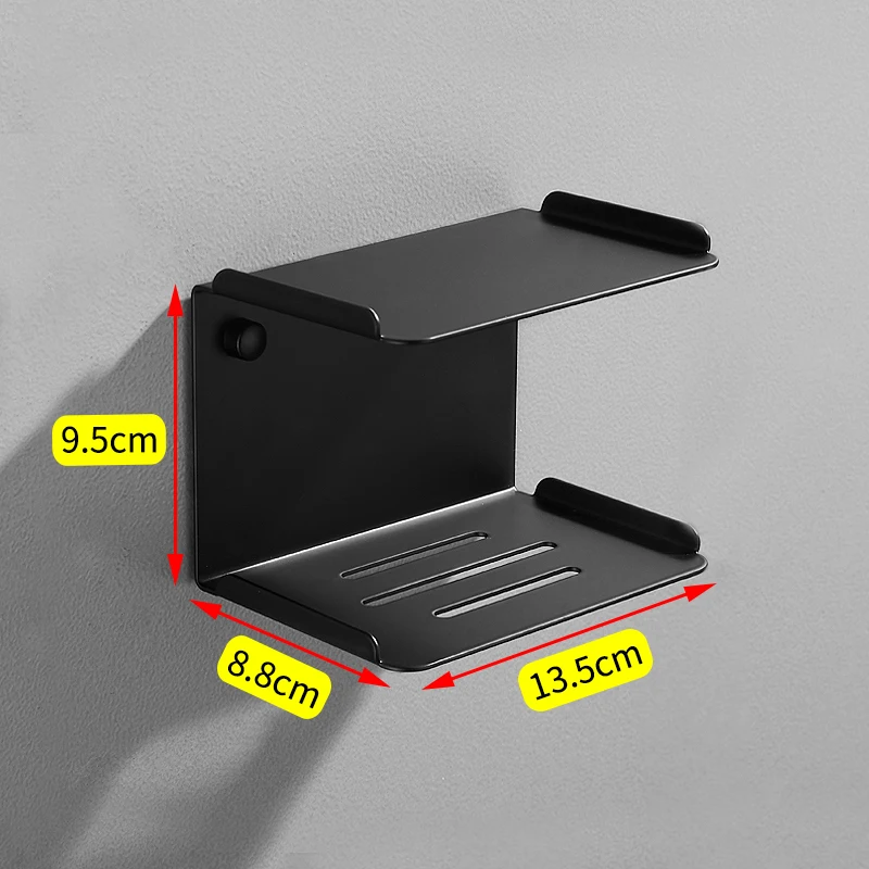 Мыльница черный двухслойный кухонный держатель для мыла из нержавеющей стали