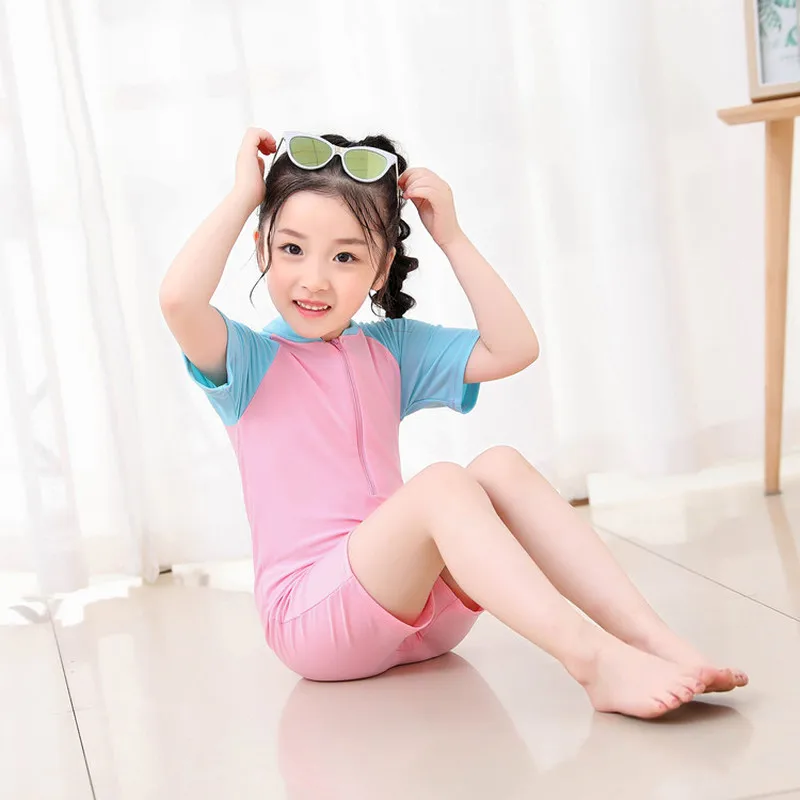 Арабский Мусульманский купальник для девочек исламские Детские скромные