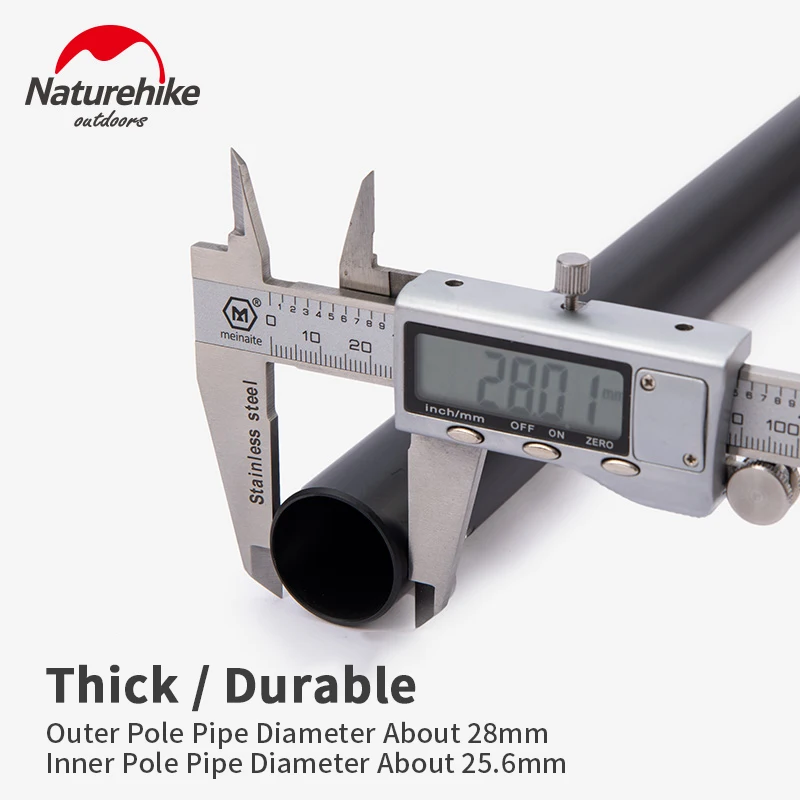 Палатка Naturehike туристическая портативная из алюминиевого сплава аксессуар для