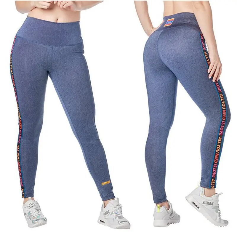 Одежда Zumba новая дешевая Женская одежда штаны для йоги аэробики - Цена: 1180.18