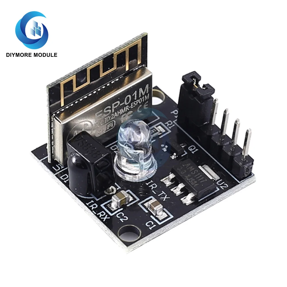 

Инфракрасный модуль трансивера ESP8285, беспроводной Wi-Fi приемопередатчик, дистанционное управление, коммутационная плата для умного дома, Ко...
