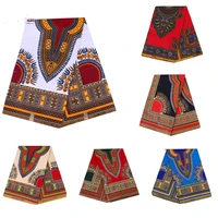 spring waxed african fabric comfortable cotton kent traditional flower pattern handmade material sewing ladies party skirt