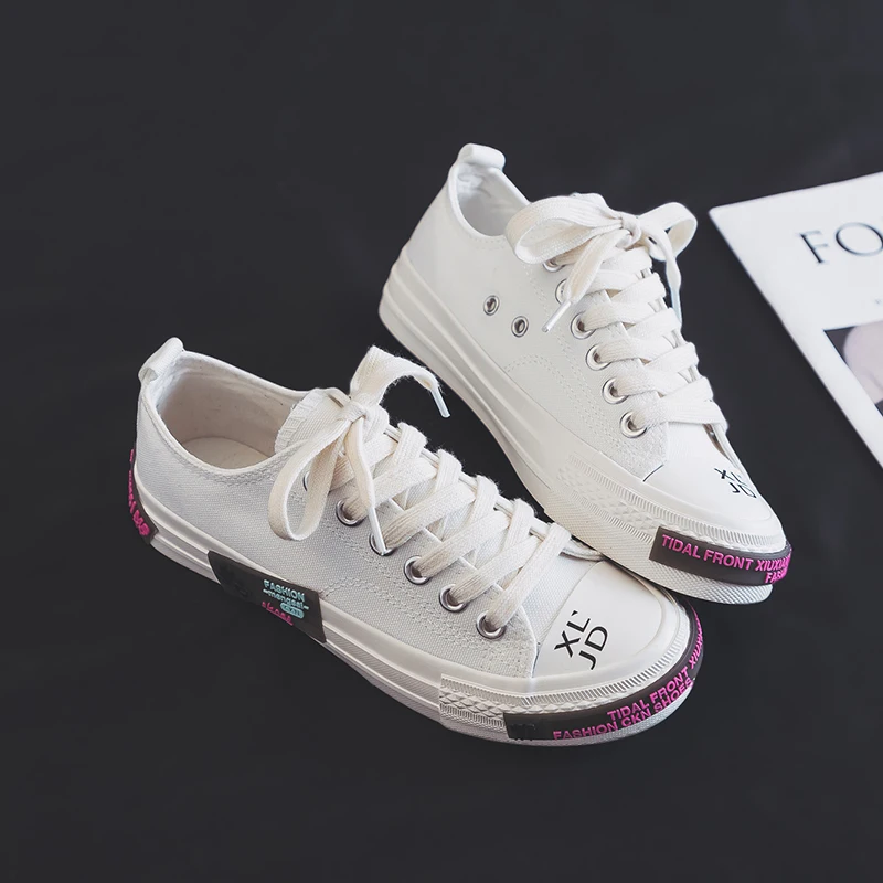 Tenis feminino zapatos mujer; Новинка года; женская обувь для тенниса; спортивная обувь; студенческие Прогулочные кроссовки на плоской подошве; кроссовки; Tenis Plataforma 7