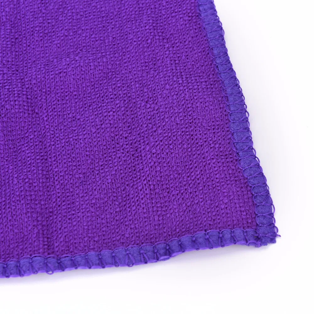 25x25 см 10 шт. однотонное банное полотенце из микрофибры для лица тела ванны