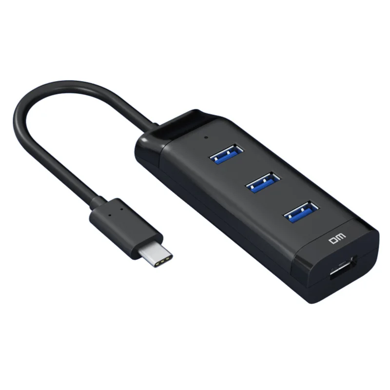 Высокоскоростной 4-портовый USB 3 0 CHB037 компактный концентратор для ПК ноутбука