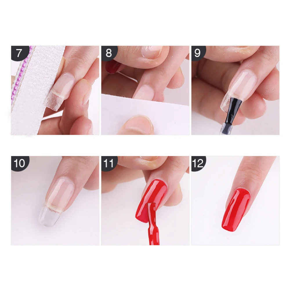 Шелковое стекловолокно для наращивания ногтей форма из нетканого шелка УФ гель