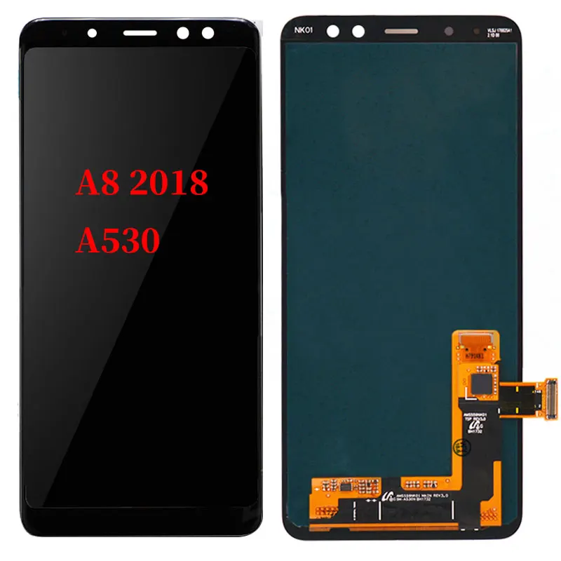 Высококачественный дисплей Super AMOLED для Samsung Galaxy A8 lcd A530 A530F A530DS A530N сенсорный дигитайзер сборка SM-A530F lcd