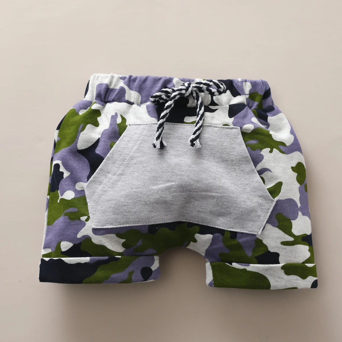 2020 летняя одежда для малышей От 6 месяцев до 4 лет камуфляжные шорты маленьких