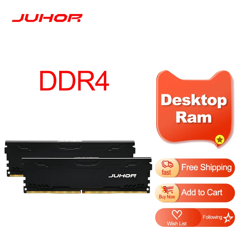 Оперативная память JUHOR DDR4 8 Гб 16 2666 МГц 3200 DDR3 1600 | Компьютеры и офис