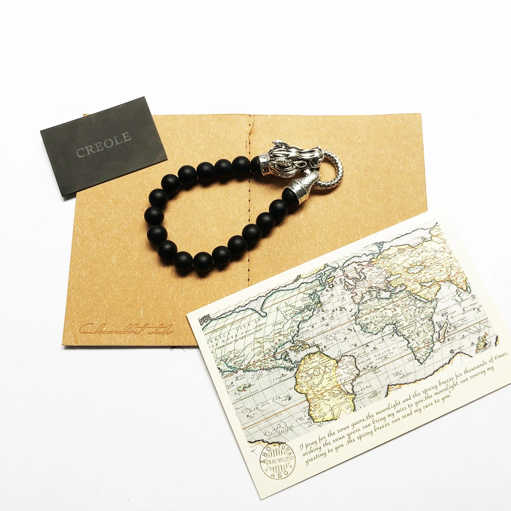 Растягивающийся браслет Dragon 2019 модные ювелирные изделия из стерлингового