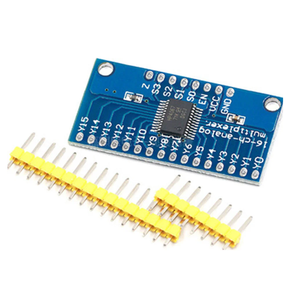 

Smart Electronics CD74HC4067 16-Channel Analog Digital Multiplexer Breakout Board Module For arduino