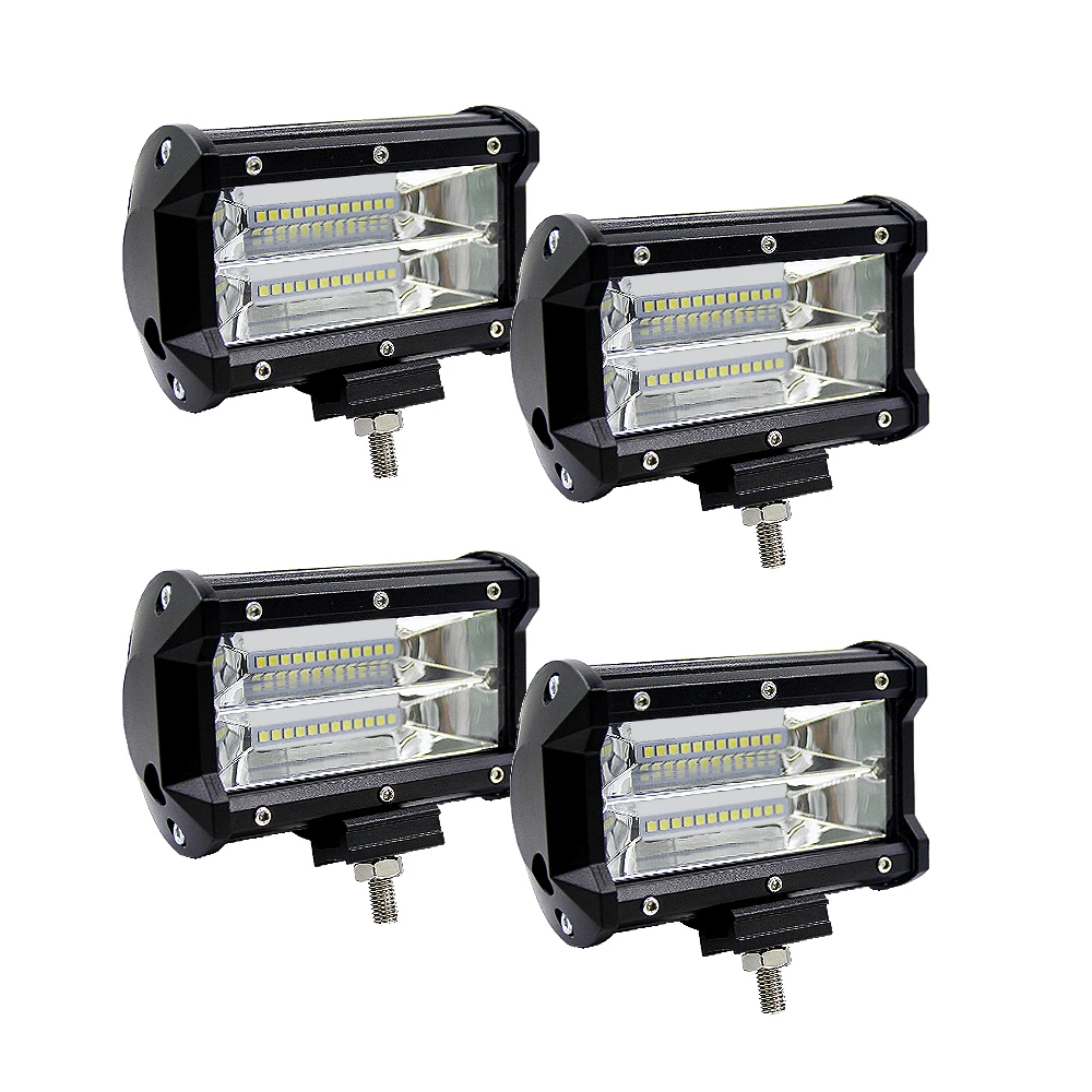 Автомобильный светодиодный рабочий светильник 72 Вт Водонепроницаемый