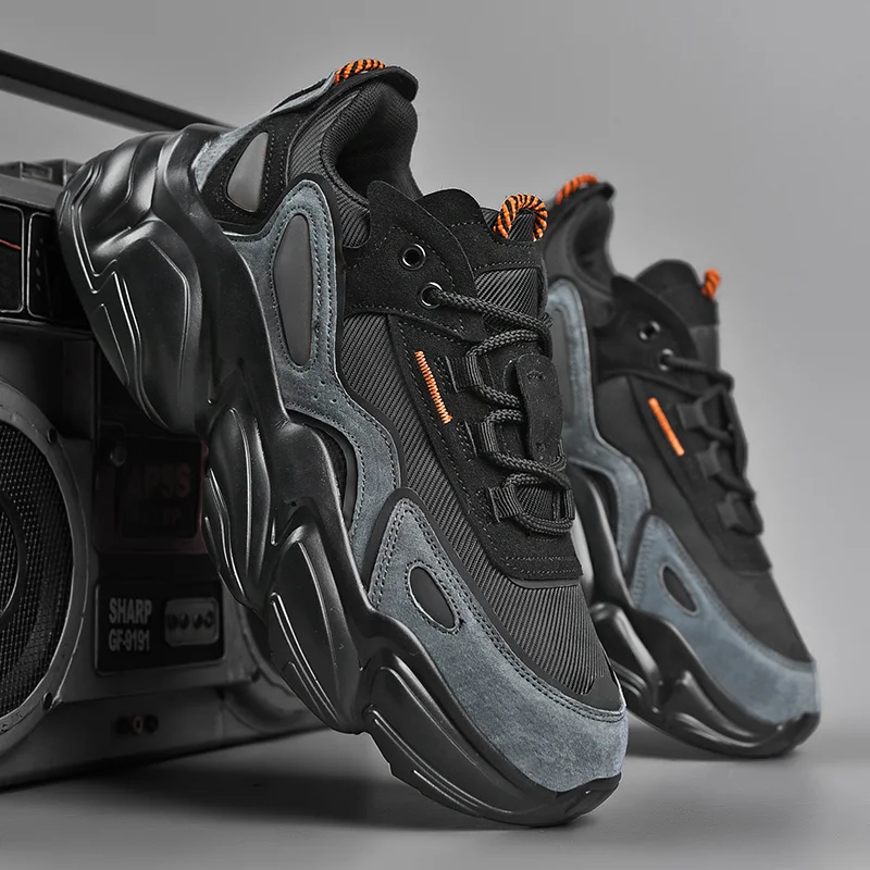 

New summer Chunky Sneaker Women pair of running shoes Men Breathable mesh Sports shoes Thick sole Hiking shoes Zapatillas Hombre