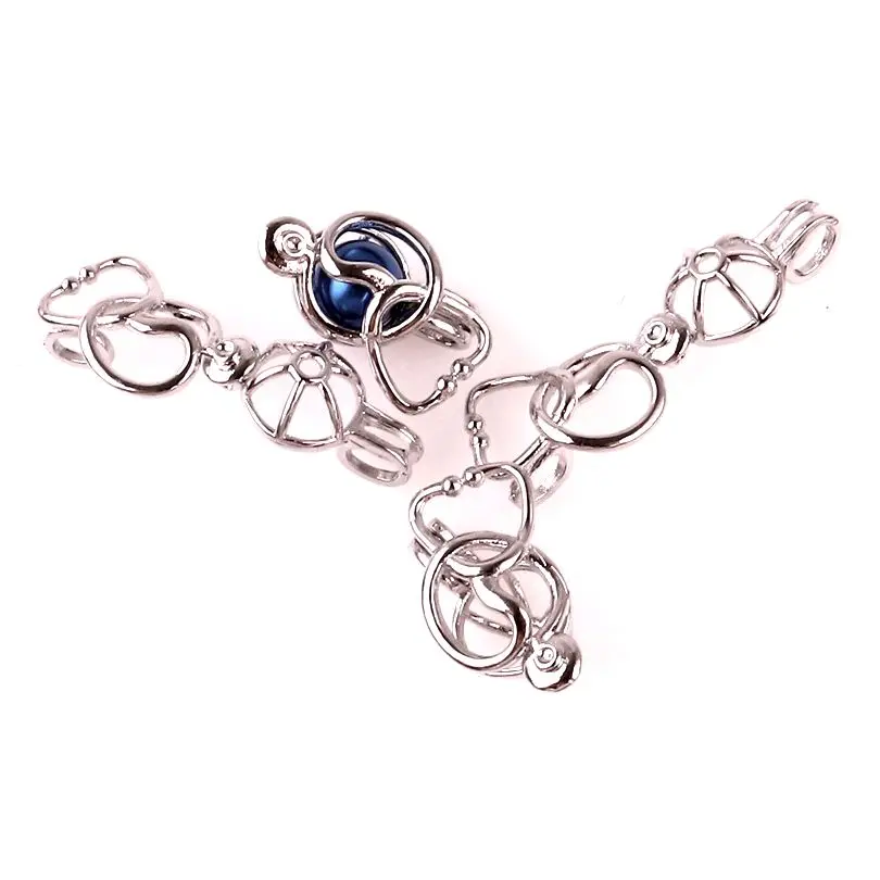 Новинка 5 шт./лот Серебряный медный Симпатичный доктор стетоскоп бусины