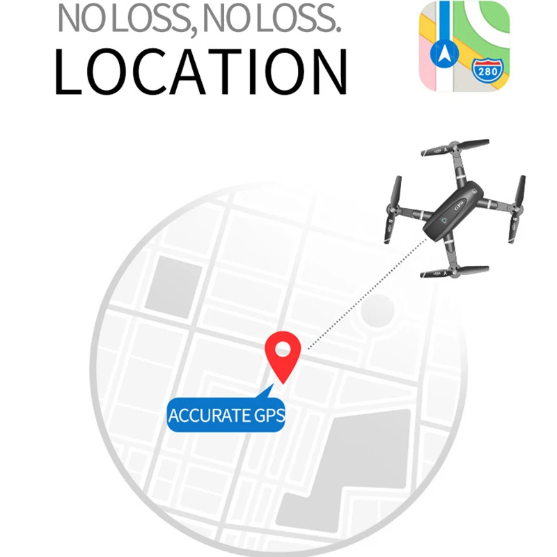 S167 4K 5G двойной gps Глобальный позиционирования Квадрокоптер Дрон с камерой hd RC Вертолет VS Eachine E511S SG106