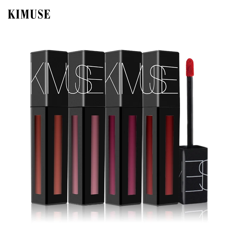 Набор матовых жидких помад KIMUSE 3 шт./компл. водостойкий стойкий блеск для губ тинт
