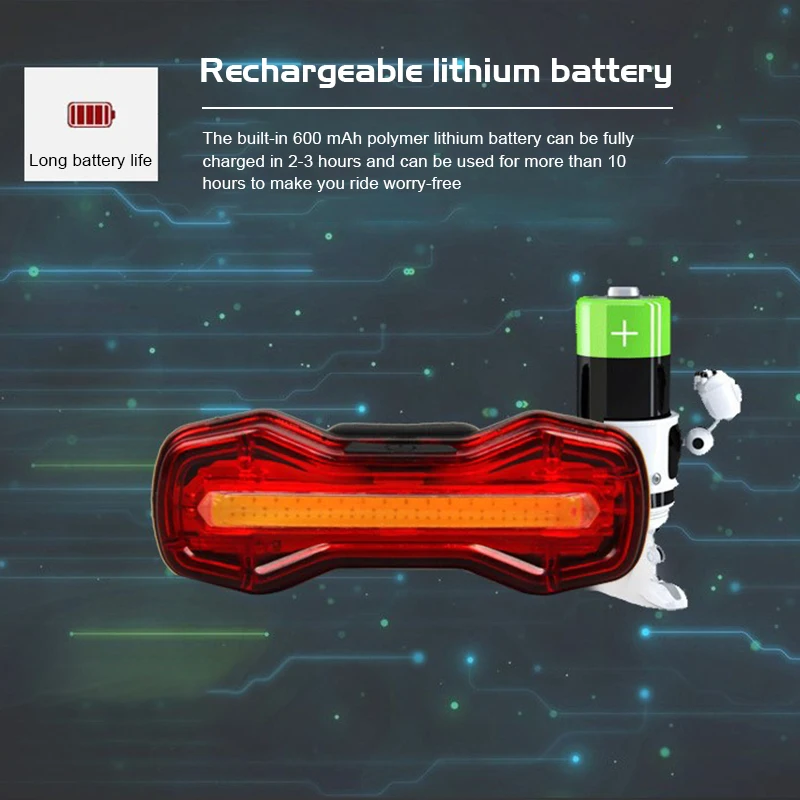 Фара велосипедная аккумуляторная с зарядкой от USB водонепроницаемая | Спорт и