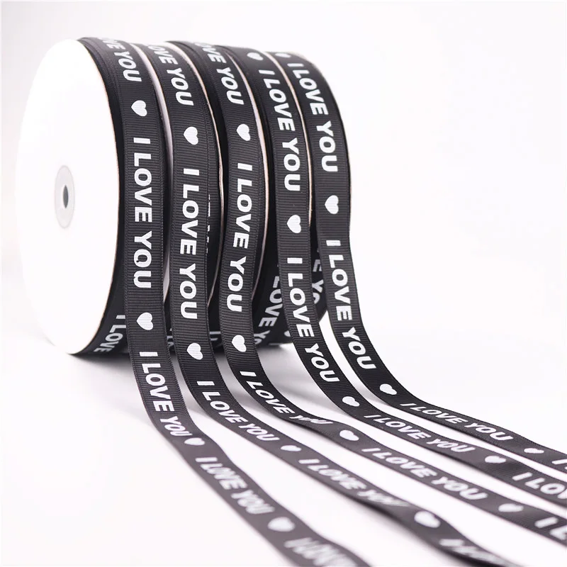 5 ярдов/фотоальбом с надписью love свадебные украшения ленты в рубчик сделай сам