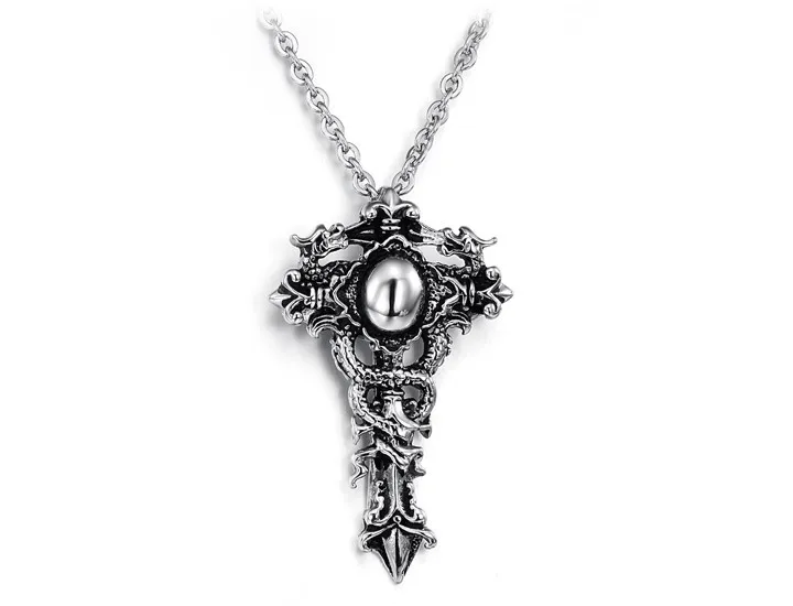 Подвеска на шею из нержавеющей стали подойдет в качестве подарка как для мужчин