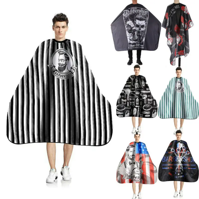 Hair Cutting Cape Waterproof Bid Salon Barber Man Hairdressing Apron Wrap Gown Hot | Дом и сад
