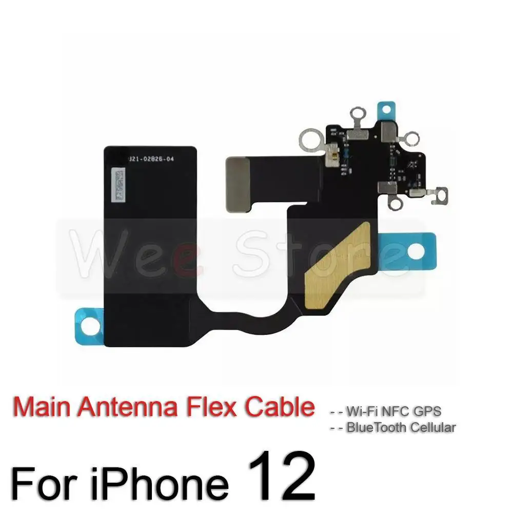 original bluetooth nfc wifi gps cellular antenna for iphone 12 11 pro max mini wi fi cover signal flex cable mobile phone parts free global shipping