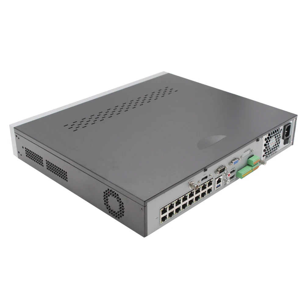 Камера видеонаблюдения Hikvision H.265 16 каналов 4K NVR Поддержка Plug & Play POE NVRs HDMI 4 SATA 12