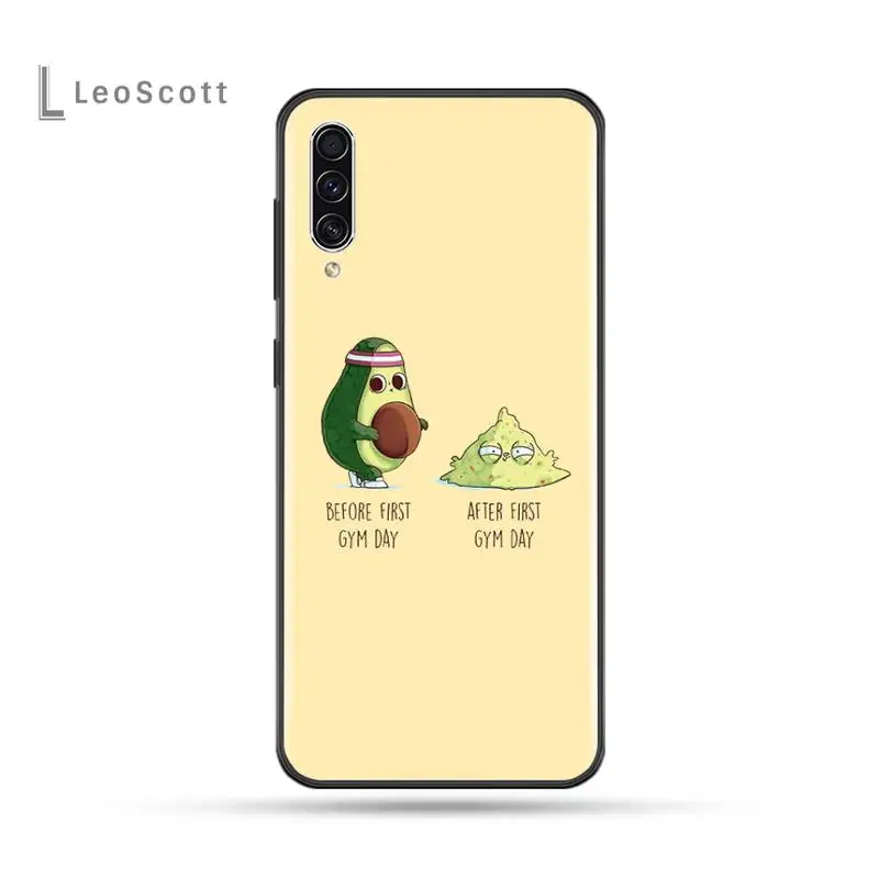 

Avocado cartoon Phone Case For Samsung Galaxy M10 20 30 A 40 50 70 71 6S A2 A6 A9 2018 J7 CORE PLUS STAR S10 5G C8