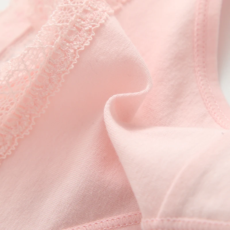 6 шт. хлопковые трусики стринги бесшовные нижнее белье для девочек женские