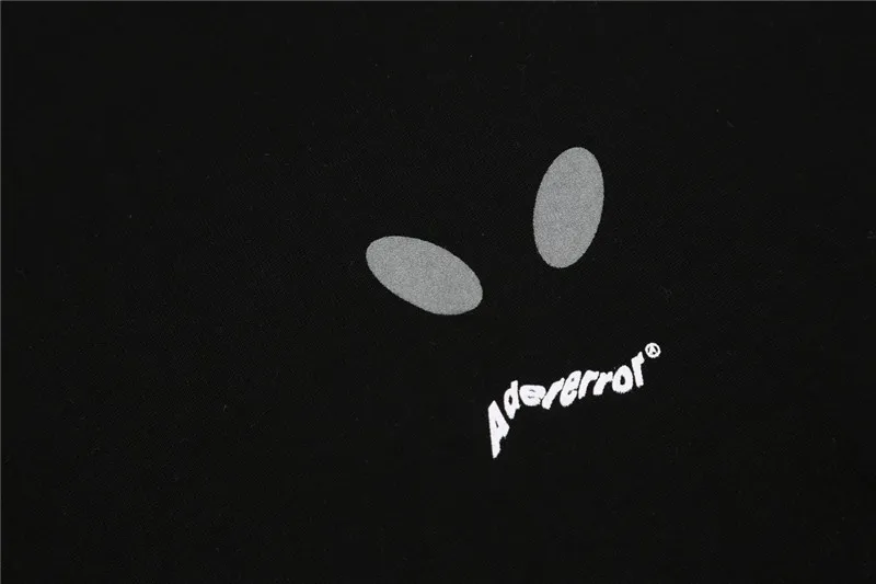 

Reflective Adererror Vader T shirt Men Women High Quality Z-Stitch Ader error Top Tees Embroidery T-shirt