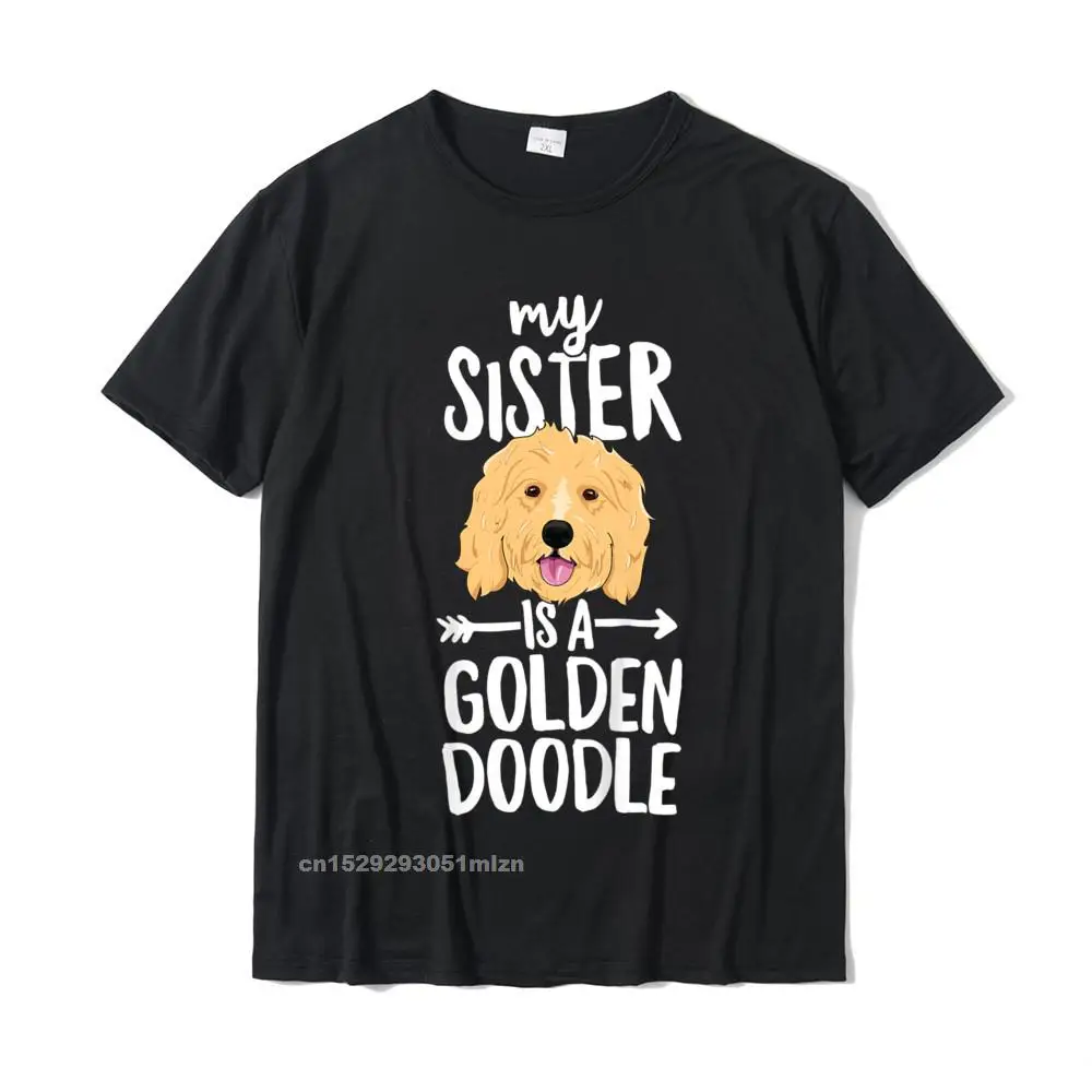 

Футболка с надписью «My Sister Is A Goldendoodle»