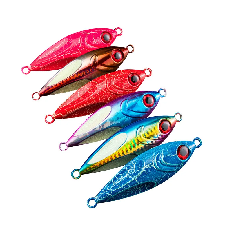 

Slow Metal Jigging Lure 150g200g Luminous Sinking Glow Pitch Angler Artifical Hard Bait Falling Jigs Lure For Tuna Mackerel