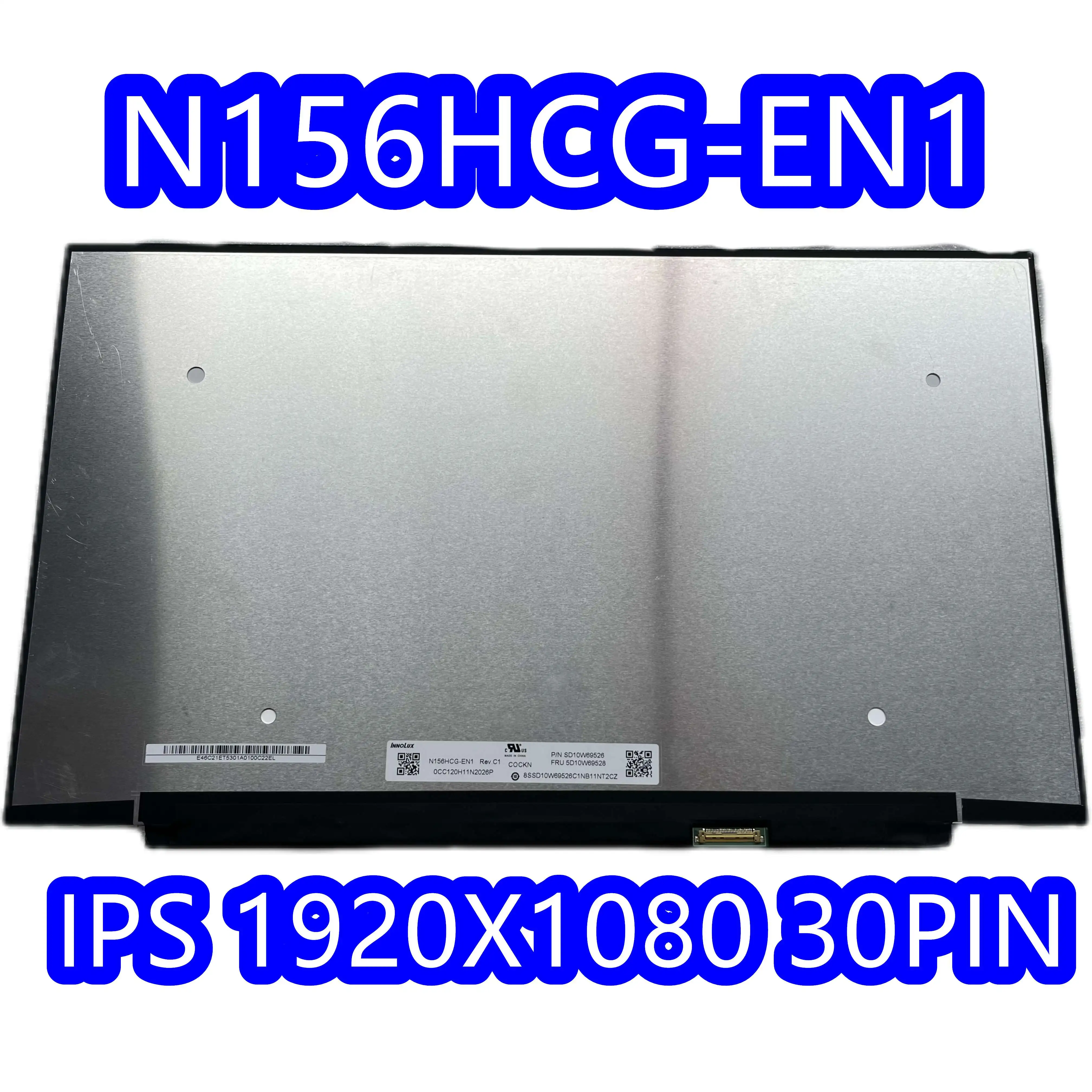 ЖК-экран N156HCG EN1 15 6 дюйма 1920x1080 IPS 30pin EDP 72% NTSC Для Lenovo Yoga Slim 7-15 ideapad 5-15IIL05 LCD - купить по