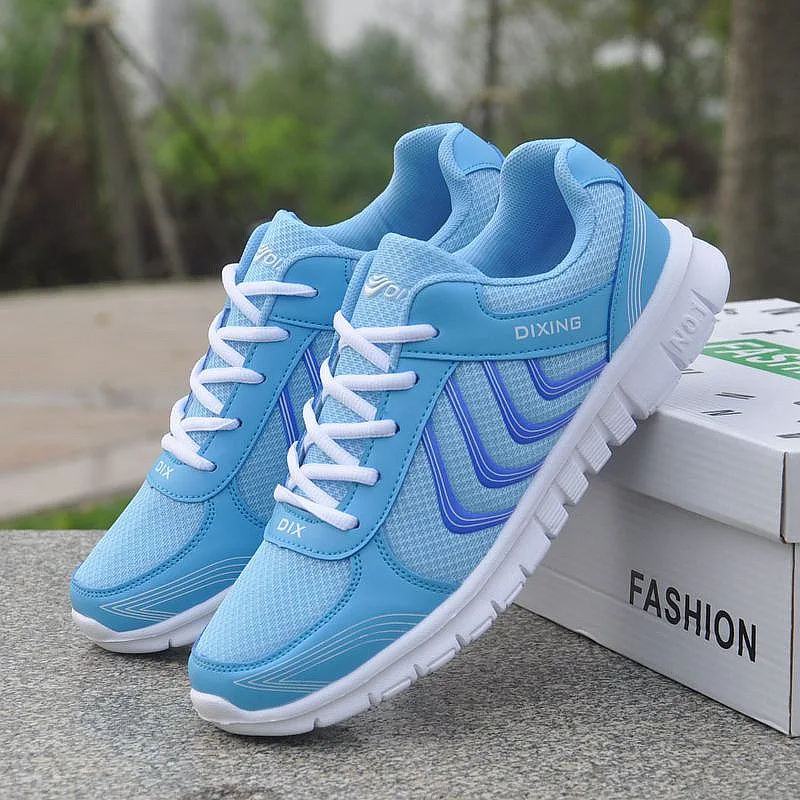 

Women sneakers summer 2021 lightweight lace-up mesh woman sneakers running shoes soft comfortable casual shoes female