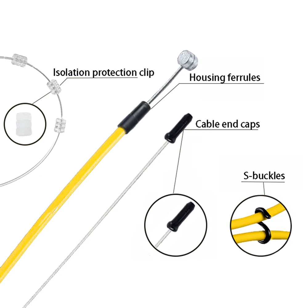 Велосипедный тормозной трос Teyssor комплект корпуса для горного велосипеда