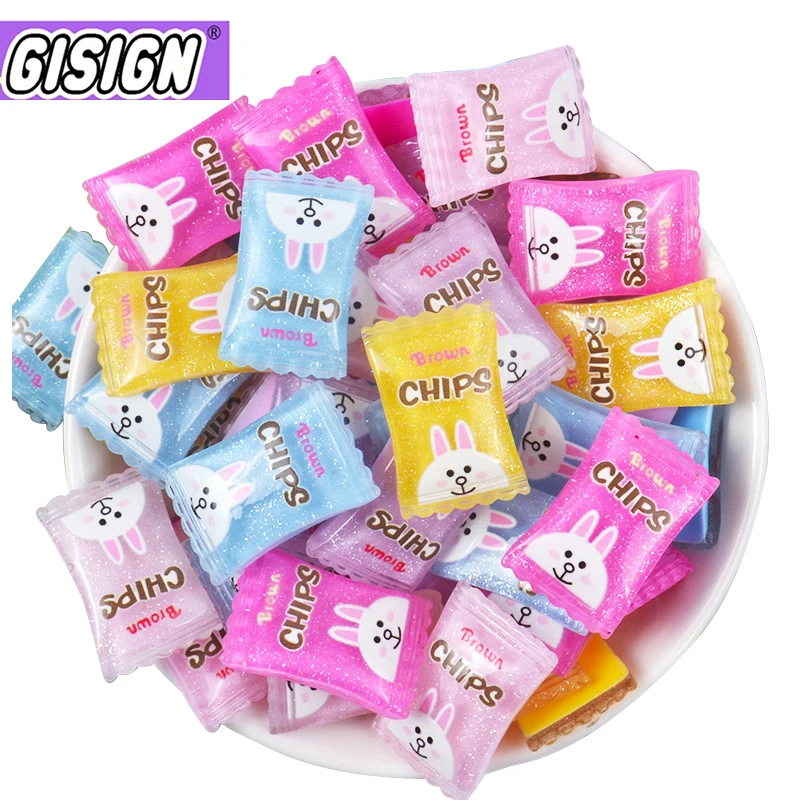 Кролик леденцы подвески для слайма Diy полимерный наполнитель клейкие аксессуары