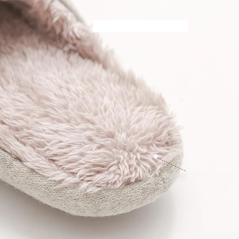 

Winter Warm Home Women Fur Slippers Cute Fox Unicorn Bear Animals Indoor Cartoon Ladies Slippers Soft Memory Foam Couples Shoes