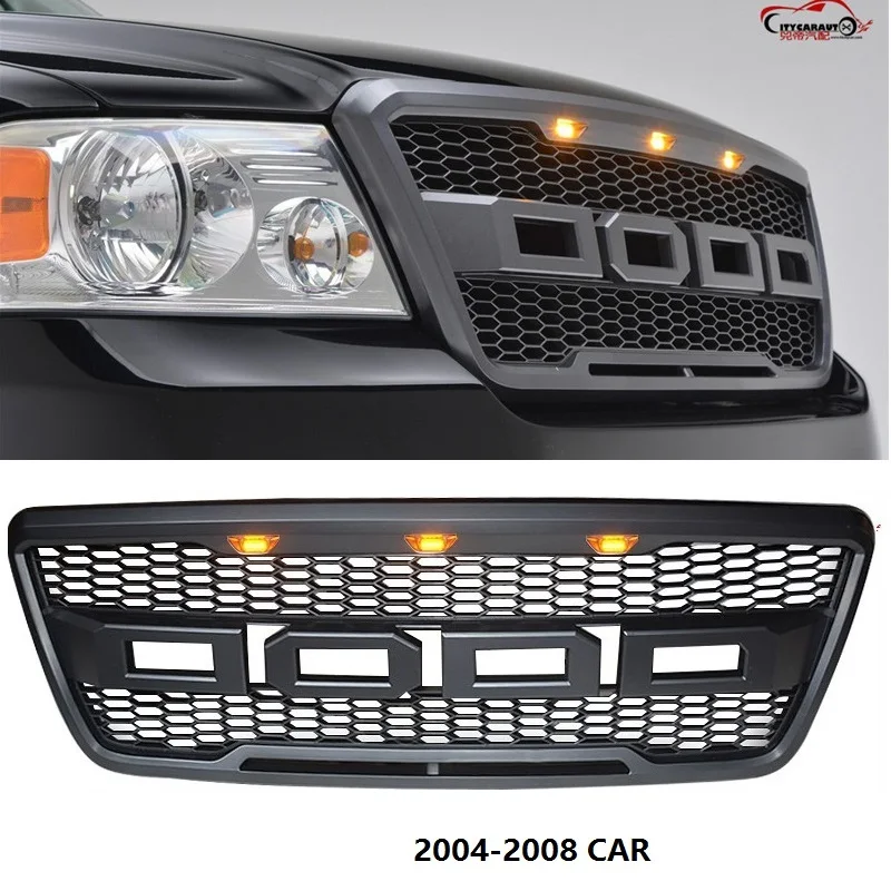 

Оригинальный производитель, собственный дизайн, Модифицированная Передняя светодиодная решетка радиатора для F150 2004 2005 2006 2007 гриль