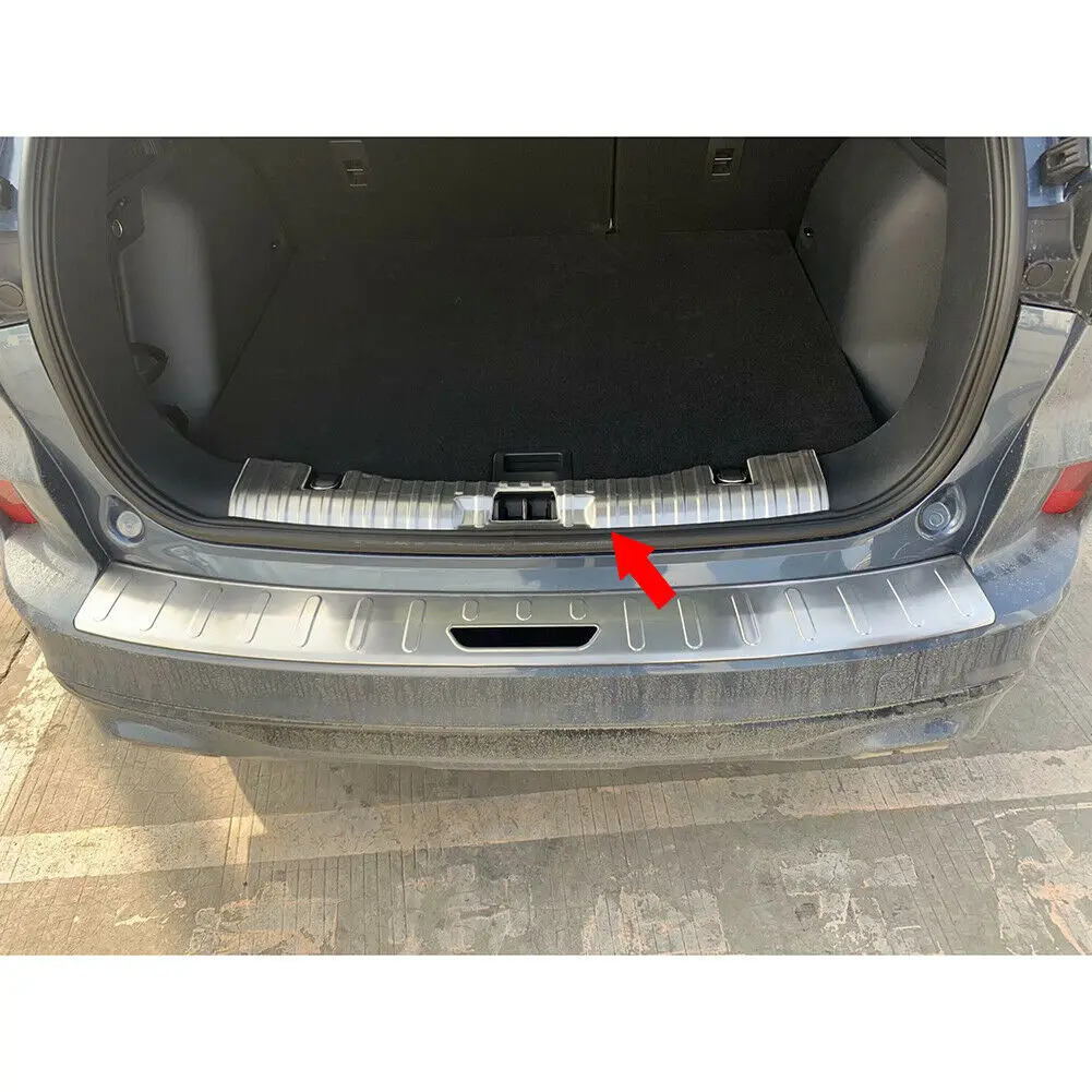 

Fit For Ford Escape 2020 Rear Inside Bumper Sill Plate Cover Trim Stainless