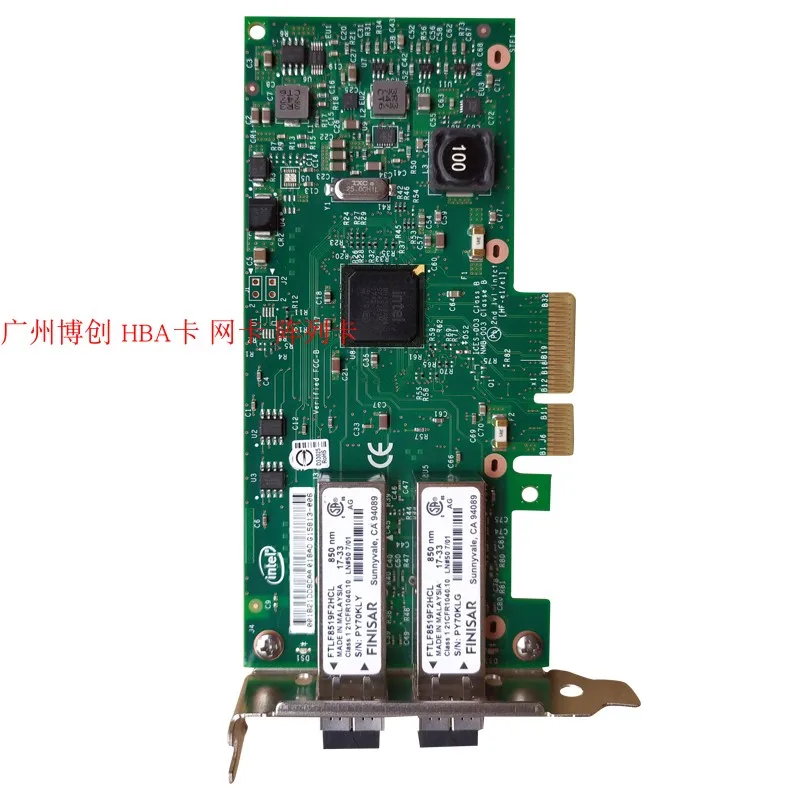 

For Intel I350-F2 pcie dual Gigabit optical port network card original Intel I350 Huawei 06310058