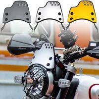 3colors motorcycle windshield wind deflector windscreen universal for harley honda yamaha kawasaki suzuki 6 5 8 headlight