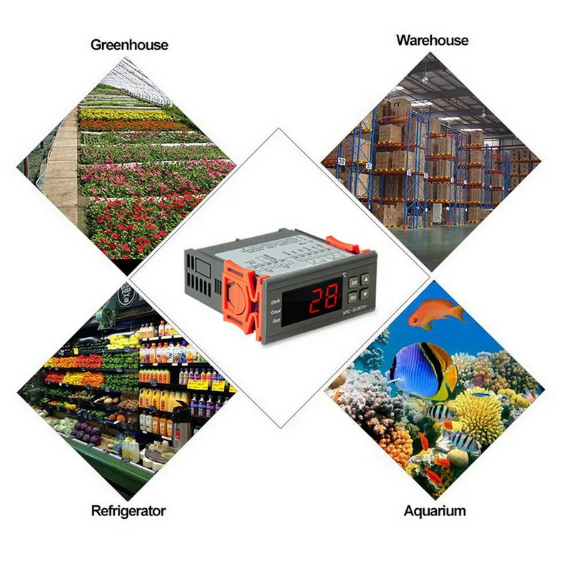 Регулятор температуры Холодильный автоматический размораживающий таймер