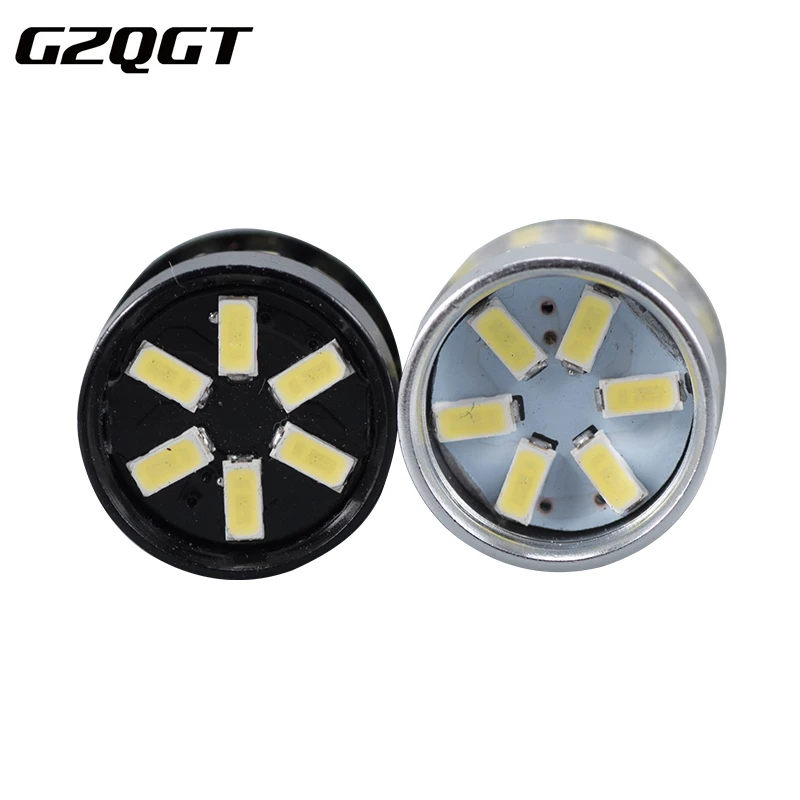 10 шт. автомобильный T10 светодиодный w5w 3014 18SMD Желтый Янтарный для поворота