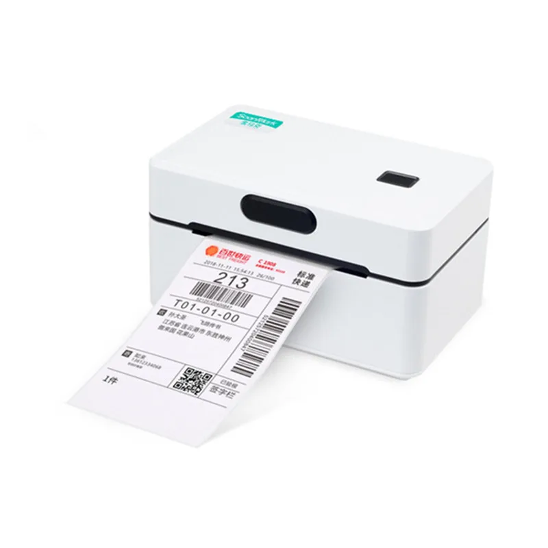 

M5 Express Waybill Product Price Barcode QR Code Shipping Sticker Width 30-80mm USB Bluetooth Thermal Label Printer With Bracket